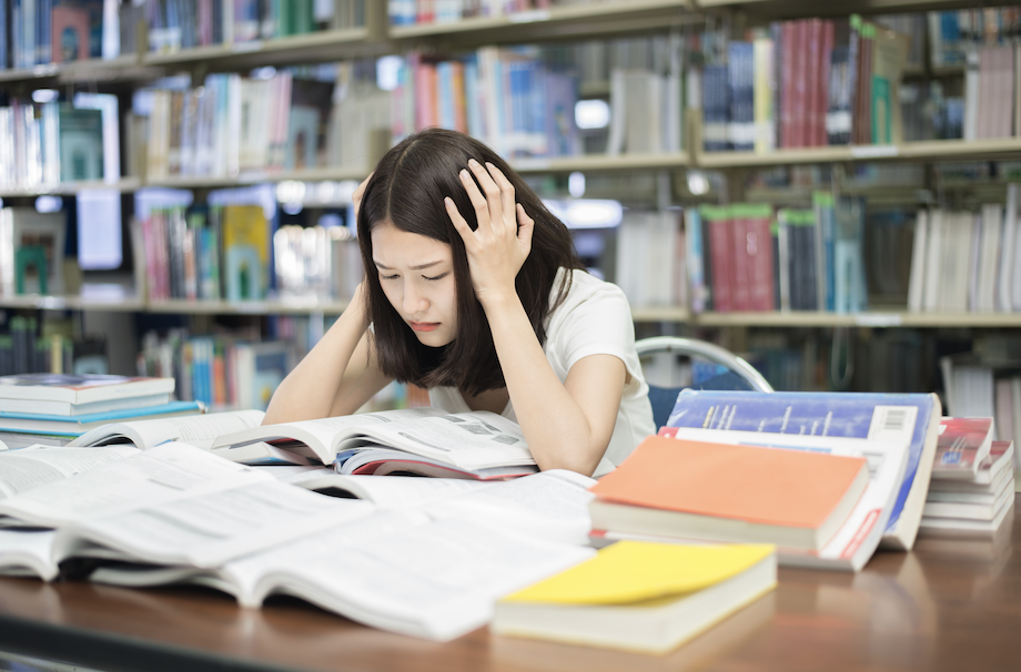 student burnout studying