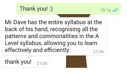 Testimonial from Enzo